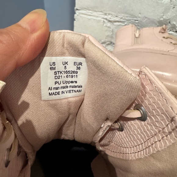 Sperry Women's Duck Boots Saltwater Boot Blush Size 6M‎ STK165269 - Picture 7 of 7